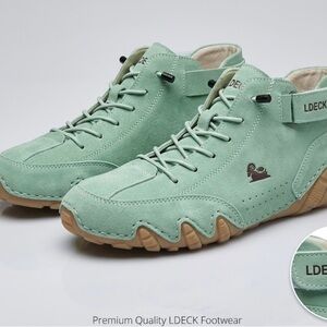 LDECK Mint Green Women's Casual Sneakers